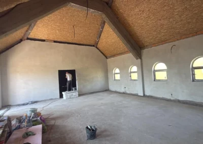 Capela Brateiu – lucrări interioare (3)