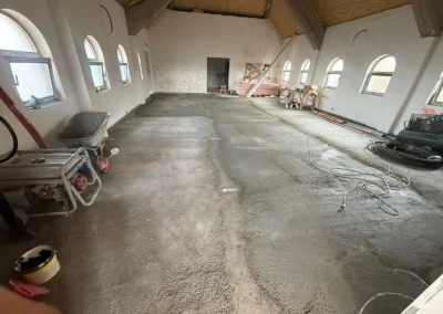Capela Brateiu – lucrări interioare (4)