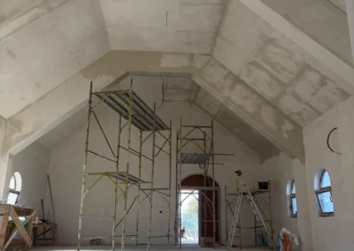Capela Brateiu – lucrări interioare (6)