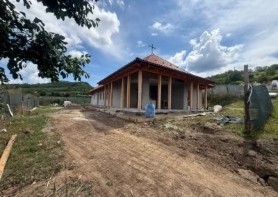 Capela Brateiu – clădirea în timpul lucrărilor (5)