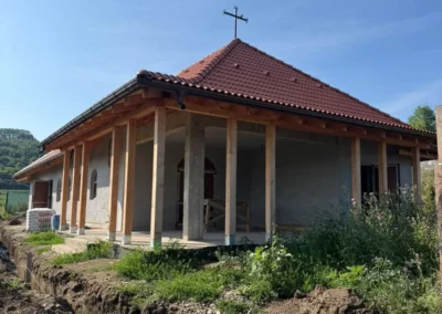 Capela Brateiu – clădirea în timpul lucrărilor (6)