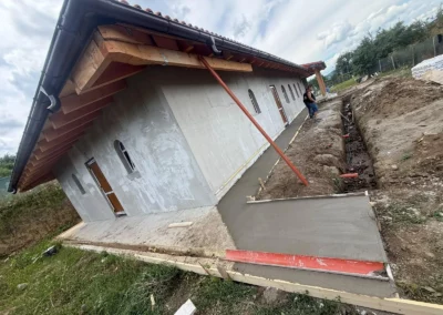Capela Brateiu – trotuare și alei (4)